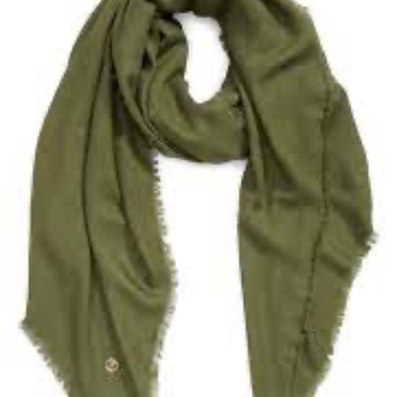 BURBERRY Mixed Stitch Fringe Trim Cashmere Scarf - Picture 3 of 3